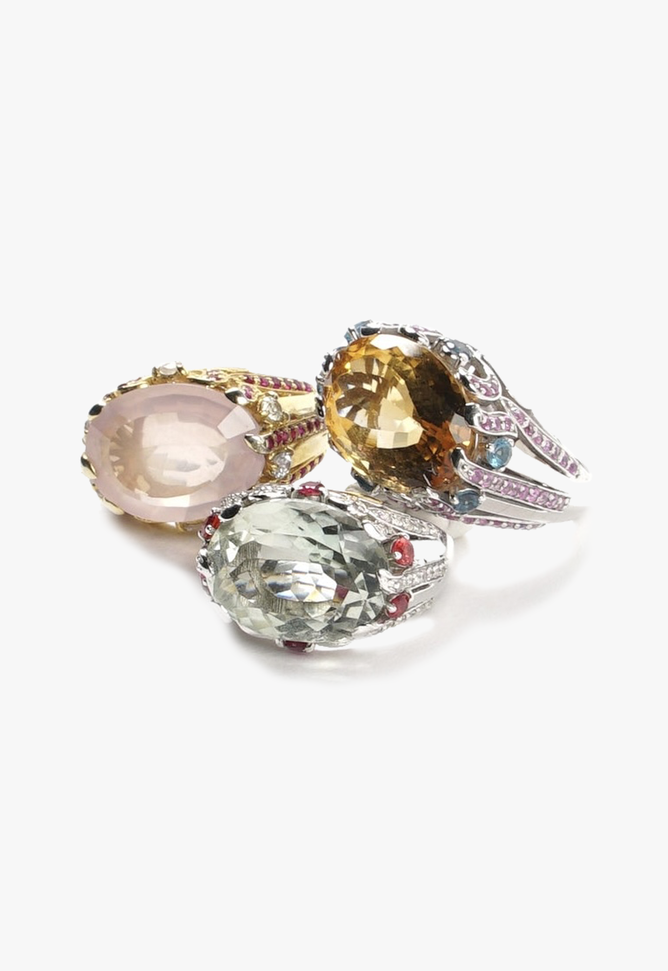 CANDY CRUSH CITRINE RING