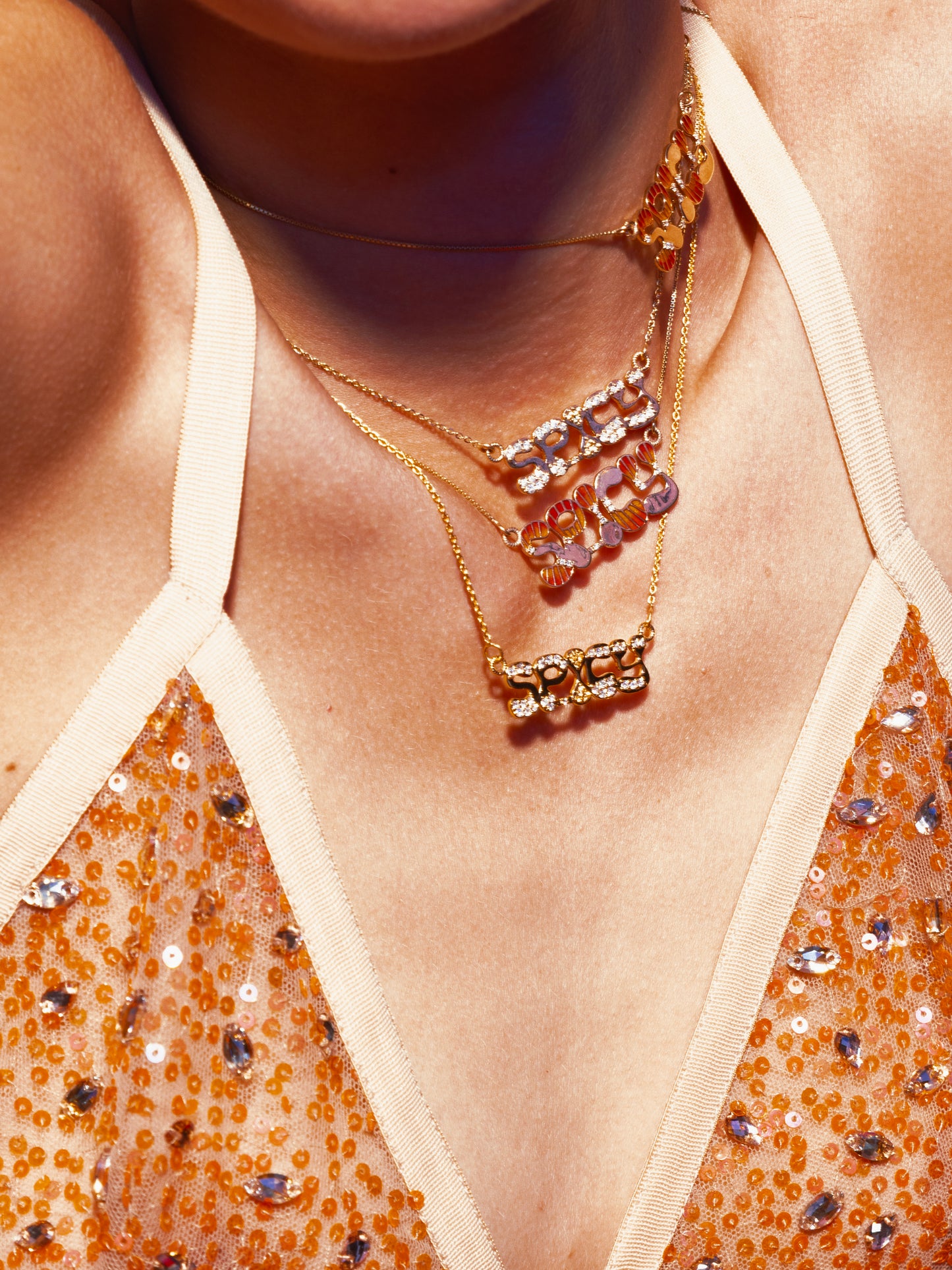 SPICY DIAMONDS NECKLACE