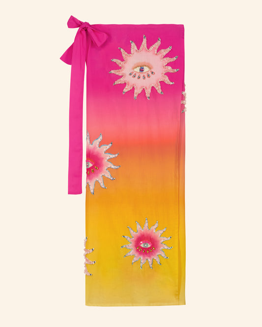 SUN-FIRE PAREO SKIRT