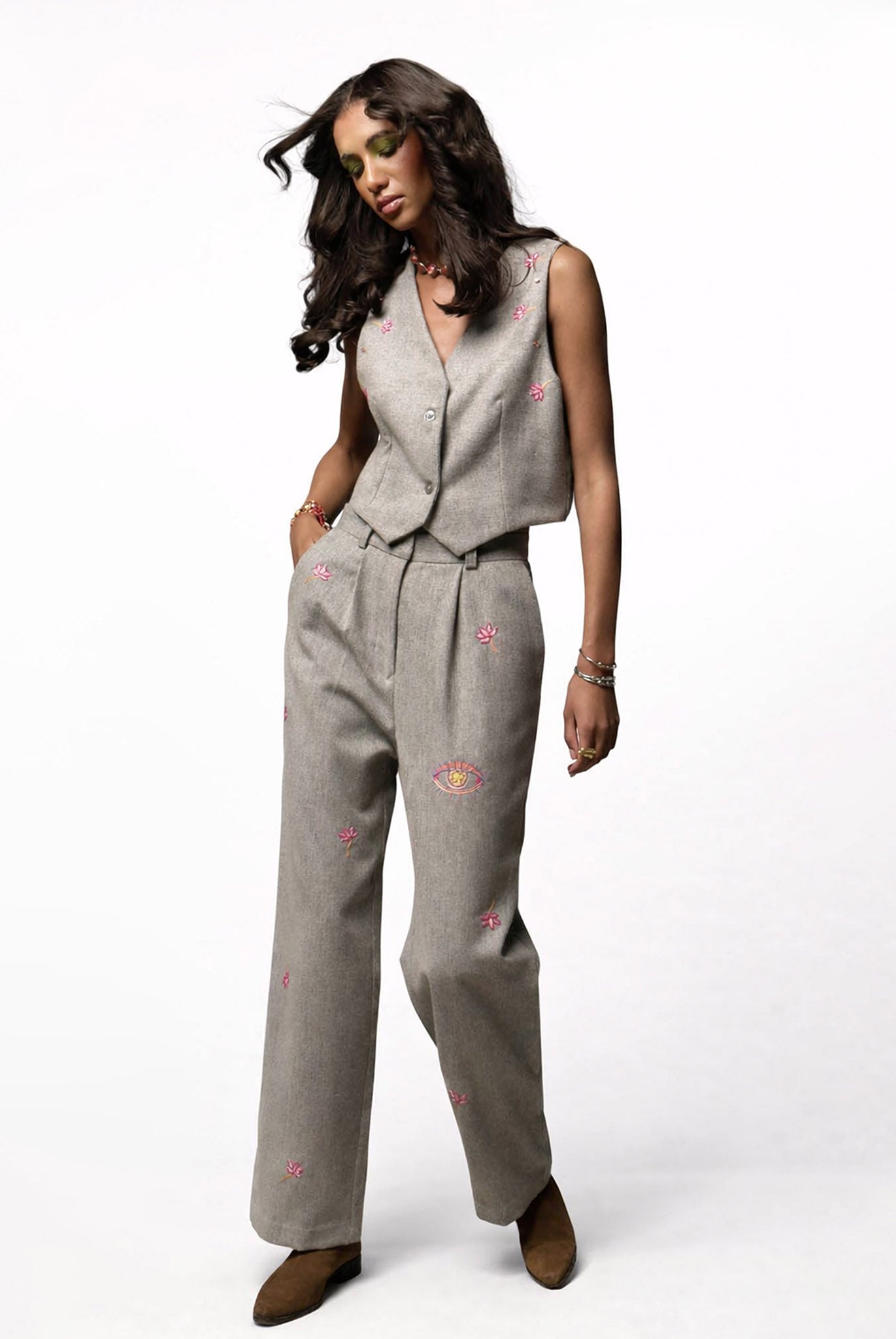 WINTER IN BOMBAY GREY PANT