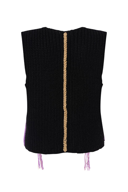 ABRACADABRA BLACK SHORT VEST