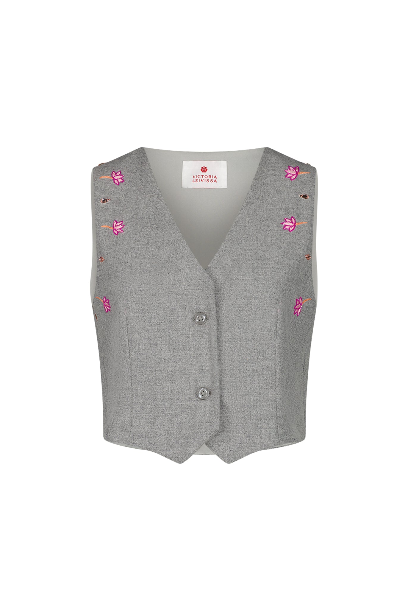 WINTER IN BOMBAY GREY WAISTCOAT