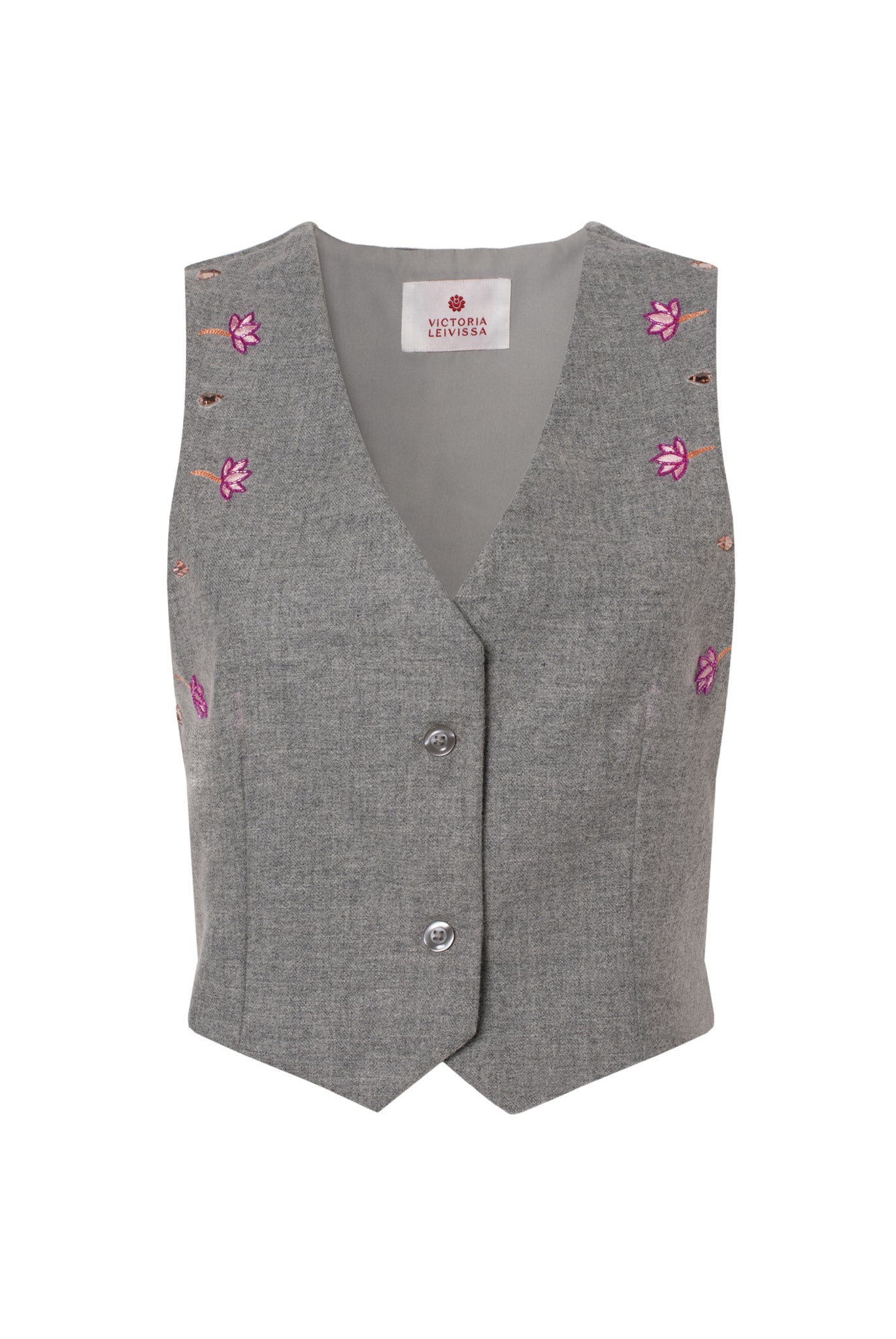 WINTER IN BOMBAY GREY WAISTCOAT