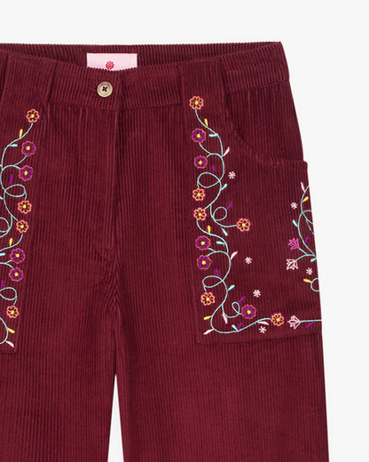 ROSEBERRY VELVET PANT