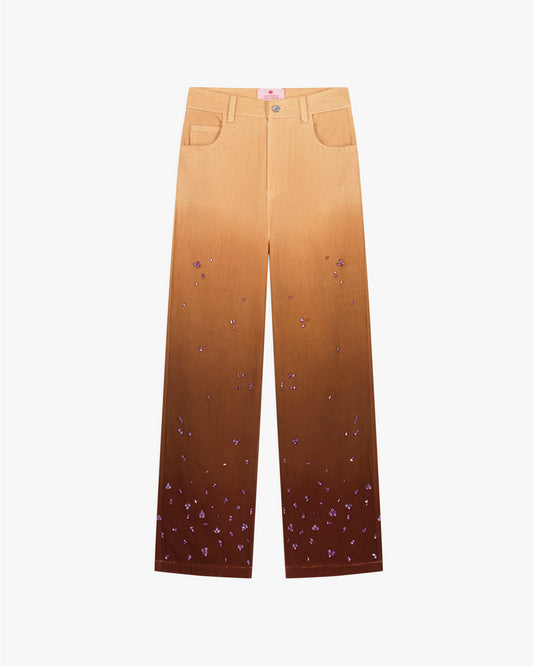 MOCHA DENIM PANT